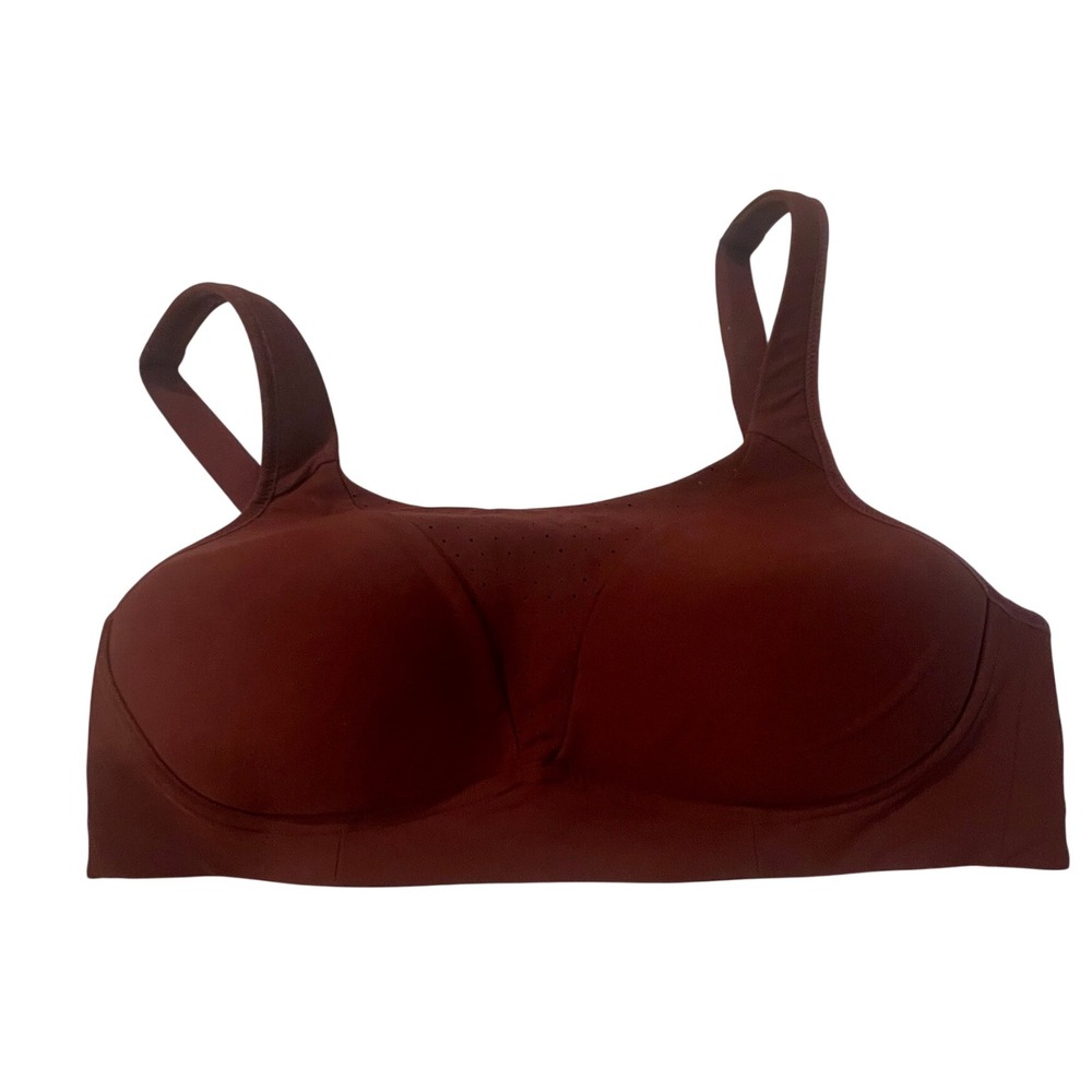 Lululemon Run Times Bra Dark Red High Support Sports Bra 38C